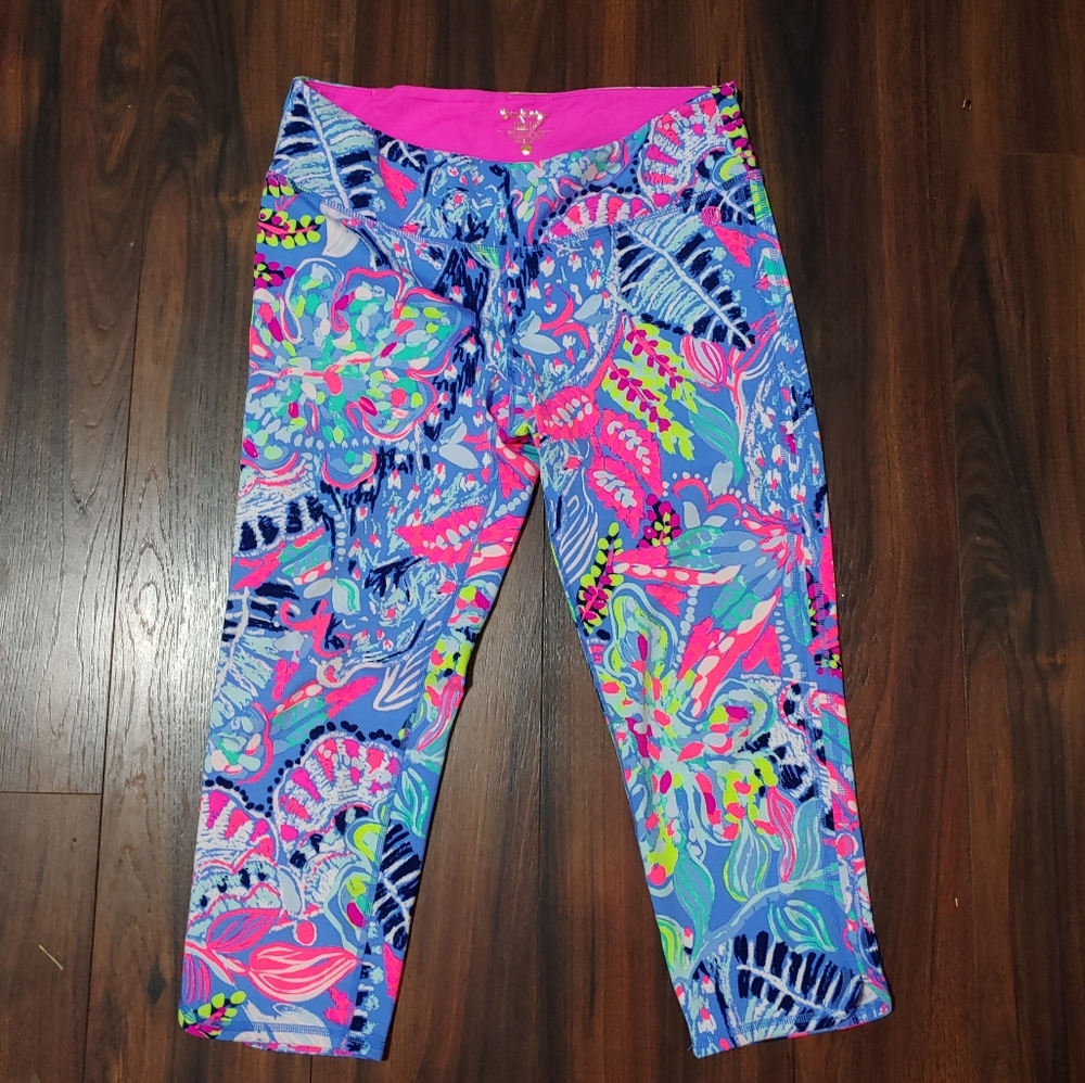 Fantasy Garden Luxletic Crop Leggings